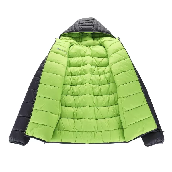  Pánská oboustranná bunda hi-therm ALPINE PRO EROM MJCD628 TMAVĚ ŠEDÁ 