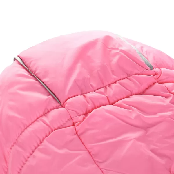  Dětská oboustranná bunda hi-therm ALPINE PRO DOUWO KJCD336 RŮŽOVÁ 