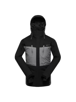 Pánská lyžařská budnda ALPINE PRO COMED MJCD716 ČERNÁ