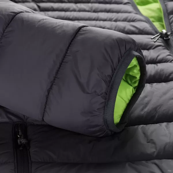  Pánská oboustranná bunda hi-therm ALPINE PRO EROM MJCD628 TMAVĚ ŠEDÁ 