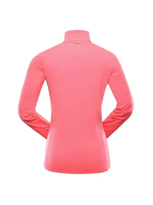 Dámská mikina ALPINE PRO GOLLA LSWB407 NEON CORAL