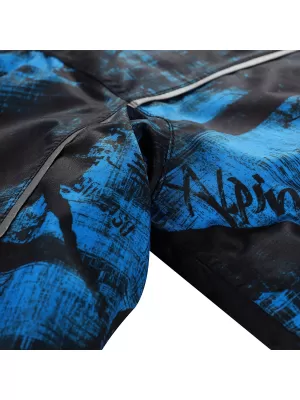 Dětská lyžařská bunda ALPINE PRO EDERO KJCB307 ELEKTRICKY MODRÁ