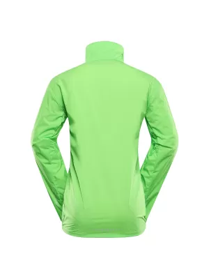 Dětská ultralehká bunda ALPINE PRO SPINO KJCC319 ZELENÁ