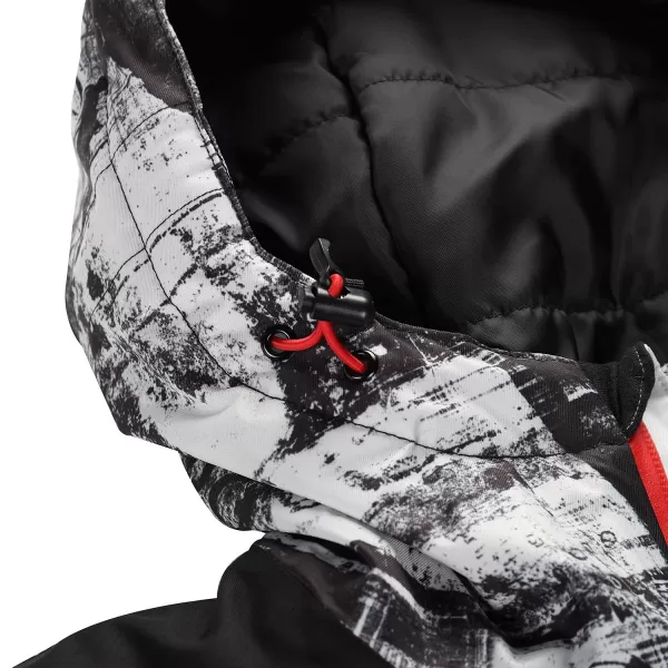  Pánská lyžařská bunda ALPINE PRO UZER MJCB639 ŠEDÁ 