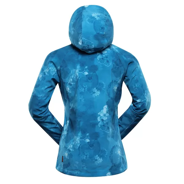 Dámská softshellová bunda ALPINE PRO HOORA LJCC590 MODRÁ 