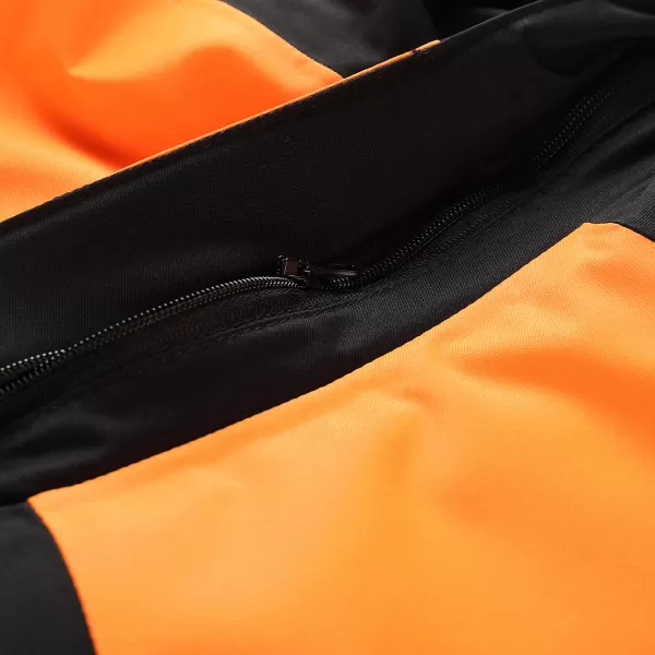  Pánská lyžařská bunda ALPINE PRO DEAR MJCD695 NEON ORANŽOVÁ 