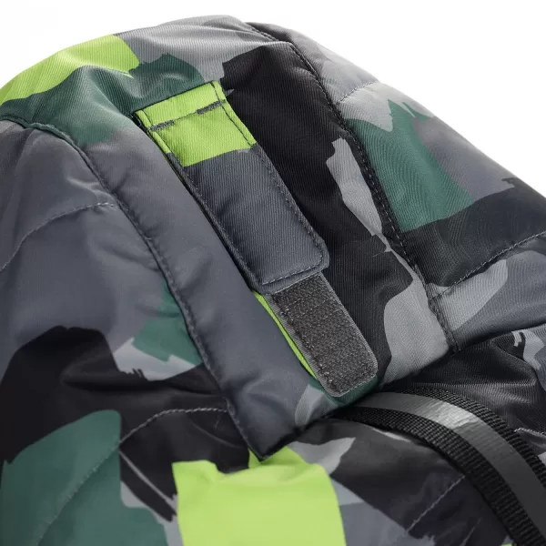  Dětská bunda ALPINE PRO WERDO KJCD335 ZELENÁ 