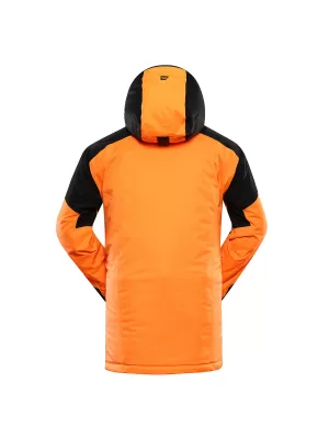 Pánská lyžařská bunda ALPINE PRO DEAR MJCD695 NEON ORANŽOVÁ