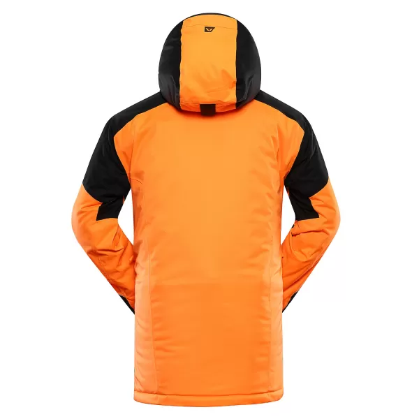  Pánská lyžařská bunda ALPINE PRO DEAR MJCD695 NEON ORANŽOVÁ 