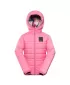 Dětská oboustranná bunda hi-therm ALPINE PRO DOUWO KJCD336 RŮŽOVÁ