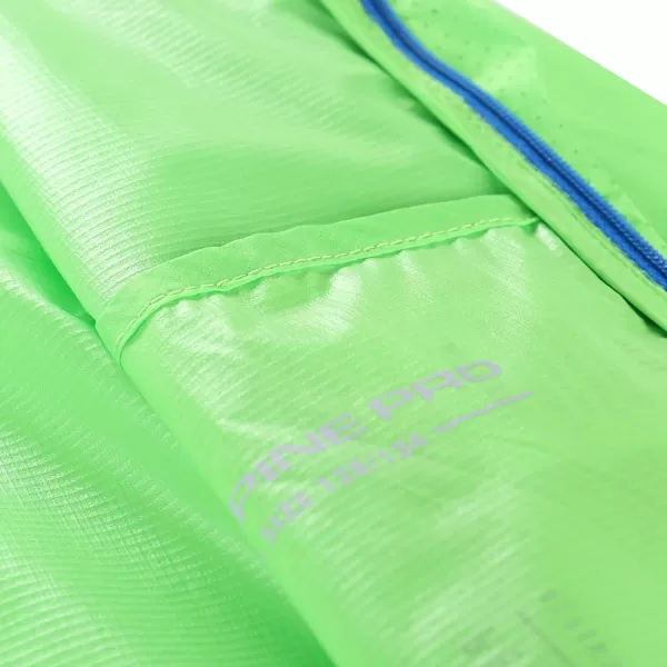  Dětská ultralehká bunda ALPINE PRO SPINO KJCC319 ZELENÁ 