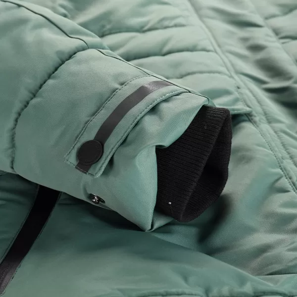  Dámská bunda ALPINE PRO WERDA LJCD644 ZELENÁ 