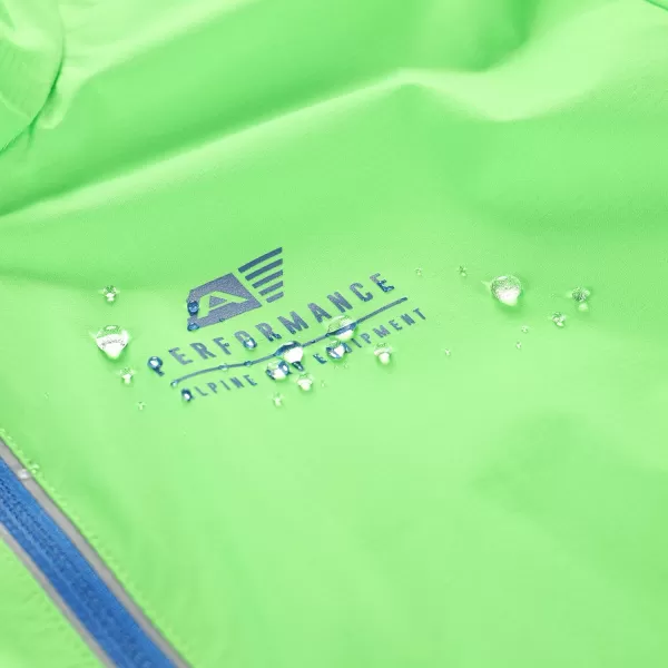  Dětská ultralehká bunda ALPINE PRO SPINO KJCC319 ZELENÁ 