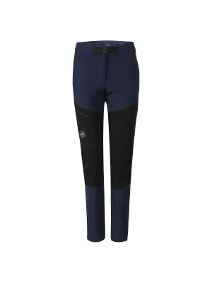 Dámské softshellové kalhoty ALPINE PRO AKANA LPAD698 MODRÁ INDIGO