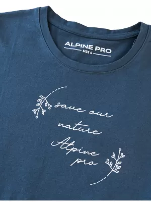 Dámské triko ALPINE PRO BADENA LTSY007 MODRÁ
