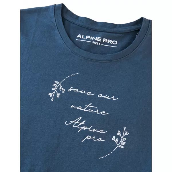  Dámské triko ALPINE PRO BADENA LTSY007 MODRÁ 