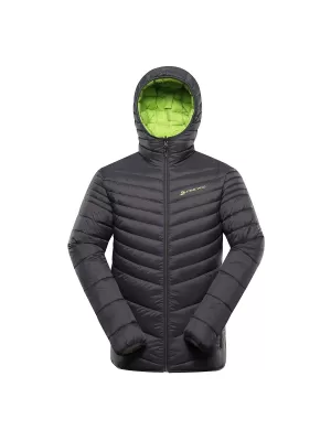 Pánská oboustranná bunda hi-therm ALPINE PRO EROM MJCD628 TMAVĚ ŠEDÁ