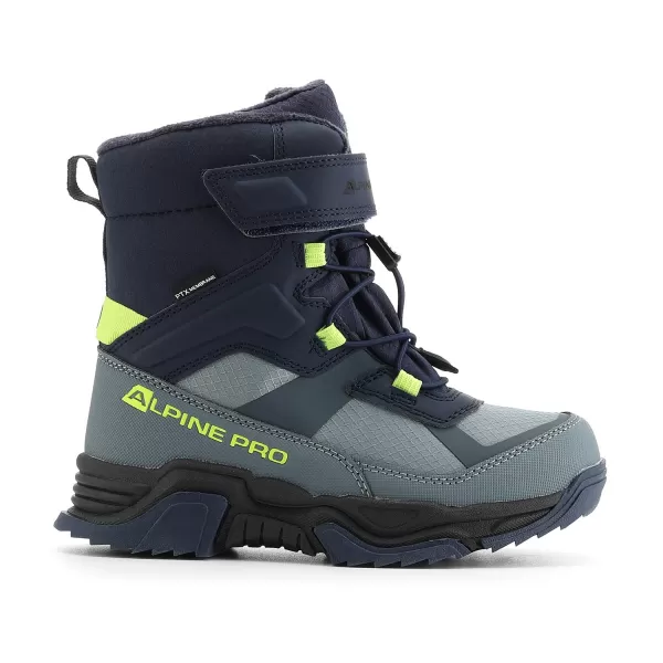  Dětské zimní boty ALPINE PRO NERO KBTD426 MODRÁ MYKONOS 