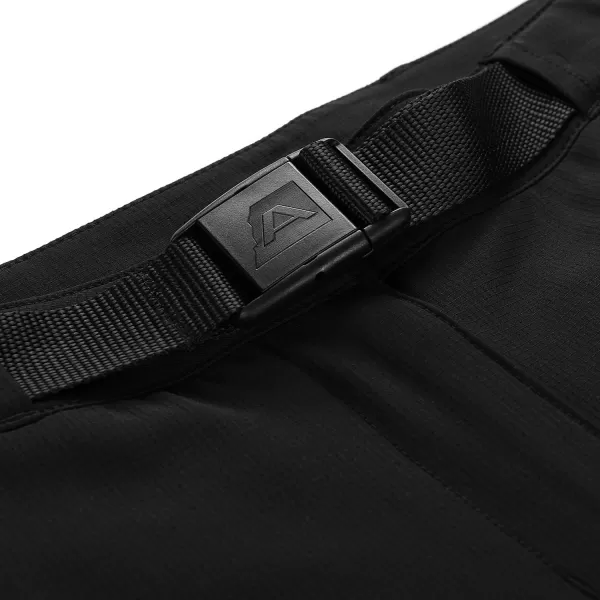  Dámské softshellové kalhoty ALPINE PRO CORBA LPAD663 ČERNÁ 