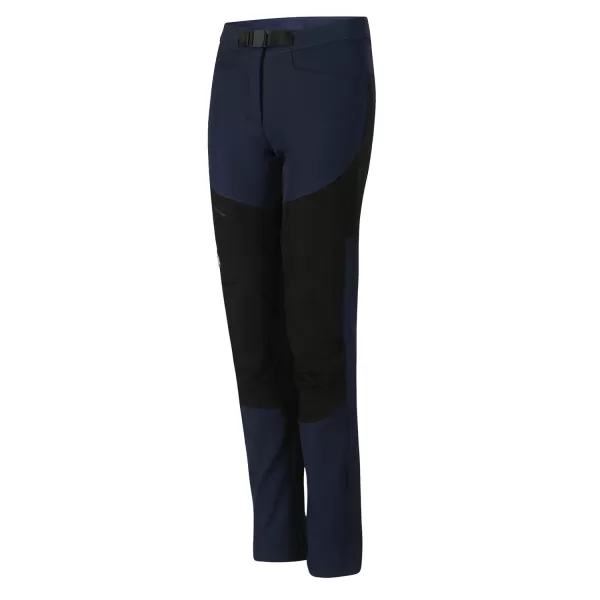  Dámské softshellové kalhoty ALPINE PRO AKANA LPAD698 MODRÁ INDIGO 