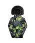 Dětská bunda ALPINE PRO WERDO KJCD335 ZELENÁ