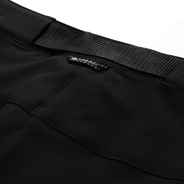  Dámské softshellové kalhoty ALPINE PRO CORBA LPAD663 ČERNÁ 