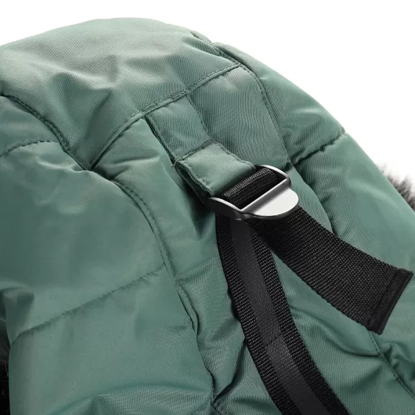  Dámská bunda ALPINE PRO WERDA LJCD644 ZELENÁ 