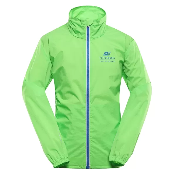  Dětská ultralehká bunda ALPINE PRO SPINO KJCC319 ZELENÁ 