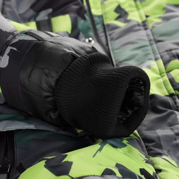  Dětská bunda ALPINE PRO WERDO KJCD335 ZELENÁ 