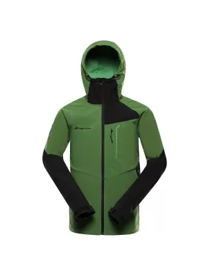 Pánská softshellová bunda ALPINE PRO ESPRIT MJCD622 ZELENÁ