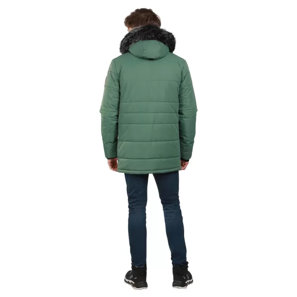  Pánská bunda ALPINE PRO WERD MJCD681 ZELENÁ 