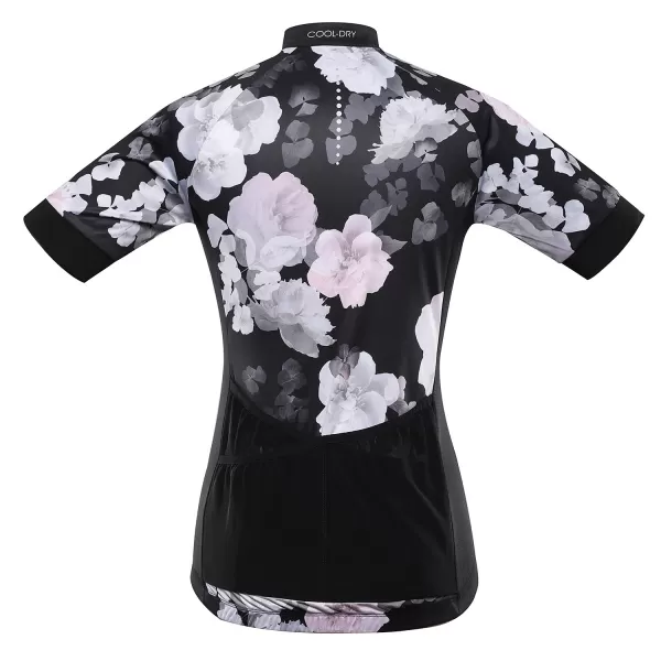  Dámský cyklo dres ALPINE PRO SAGENA LTSC971 ČERNÁ 