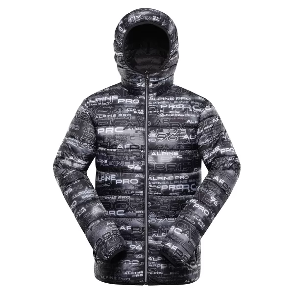  Pánská oboustranná bunda hi-therm ALPINE PRO EROM MJCD628 ČERNÁ 