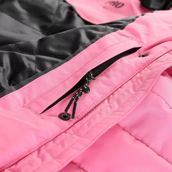  Dámská bunda ALPINE PRO WERDA LJCD644 RŮŽOVÁ 