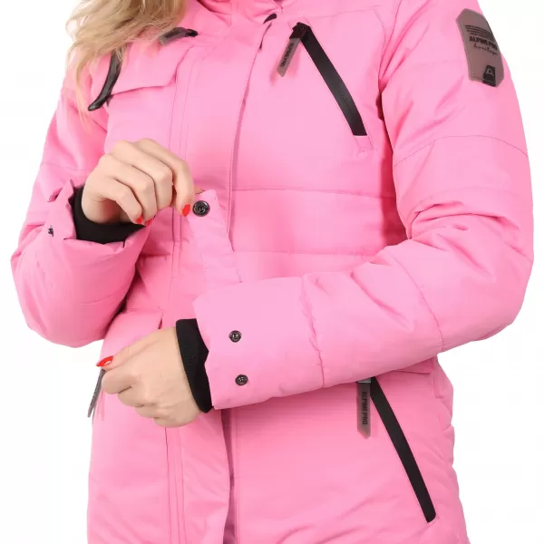  Dámská bunda ALPINE PRO WERDA LJCD644 RŮŽOVÁ 