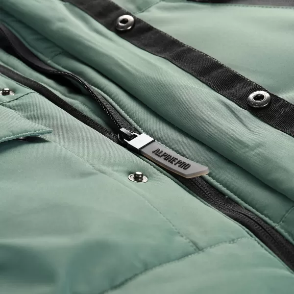  Pánská bunda ALPINE PRO WERD MJCD681 ZELENÁ 