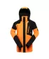 Pánská lyžařská bunda ALPINE PRO DEAR MJCD695 NEON ORANŽOVÁ