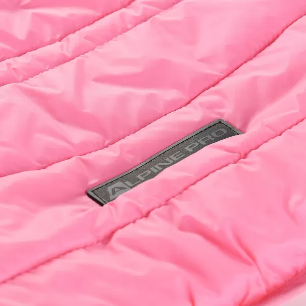  Dětská oboustranná bunda hi-therm ALPINE PRO DOUWO KJCD336 RŮŽOVÁ 