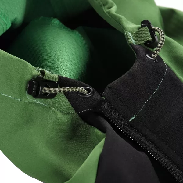  Pánská softshellová bunda ALPINE PRO ESPRIT MJCD622 ZELENÁ 