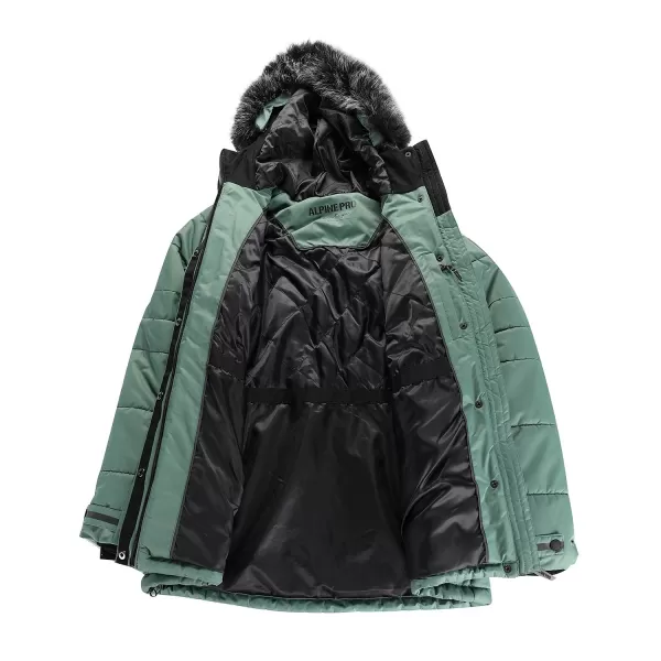  Dámská bunda ALPINE PRO WERDA LJCD644 ZELENÁ 