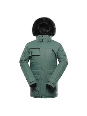 Pánská bunda ALPINE PRO WERD MJCD681 ZELENÁ