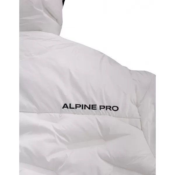  Pánská bunda ALPINE PRO MARED MJCD712 BÍLÁ 