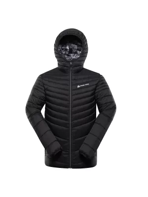 Pánská oboustranná bunda hi-therm ALPINE PRO EROM MJCD628 ČERNÁ