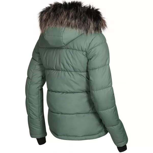  Dámská bunda ALPINE PRO PERETA LJCB615 ZELENÁ 