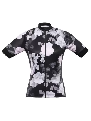 Dámský cyklo dres ALPINE PRO SAGENA LTSC971 ČERNÁ