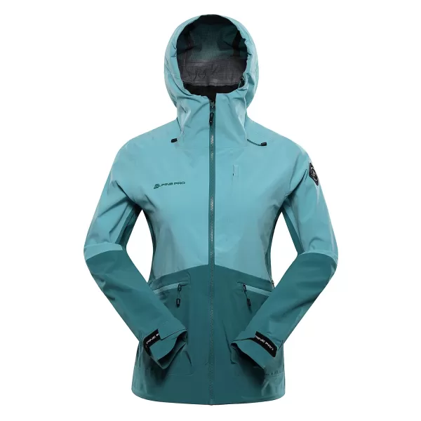  Dámská nepromokavá bunda ALPINE PRO ZARRA MODRÁ 