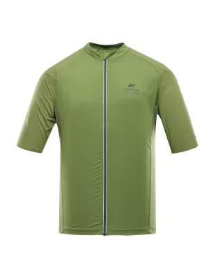 Pánský cyklistický dres ALPINE PRO SAGEN 2 ZELENÁ