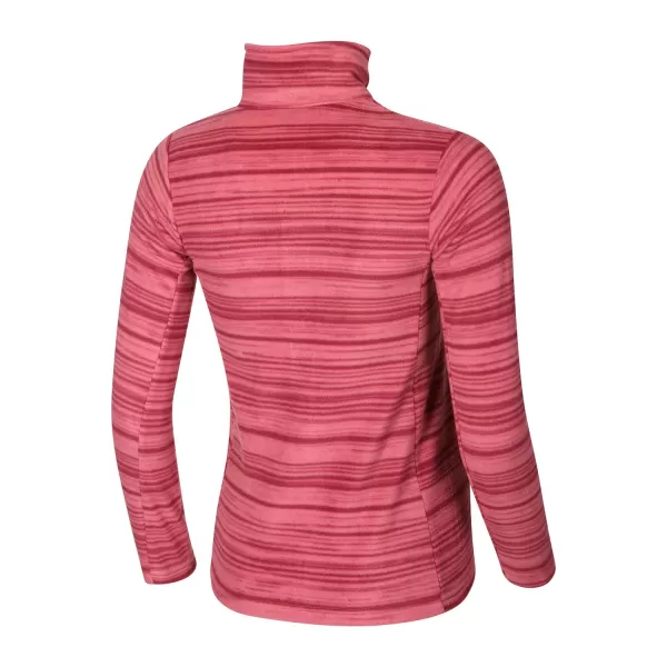  Dámská fleece mikina ALPINE PRO SIUSA 2 ČERVENÁ 