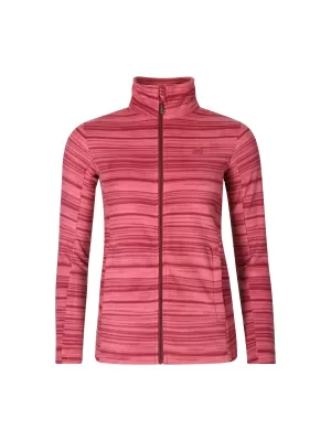 Dámská fleece mikina ALPINE PRO SIUSA 2 ČERVENÁ