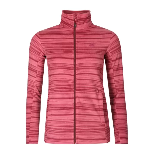  Dámská fleece mikina ALPINE PRO SIUSA 2 ČERVENÁ 